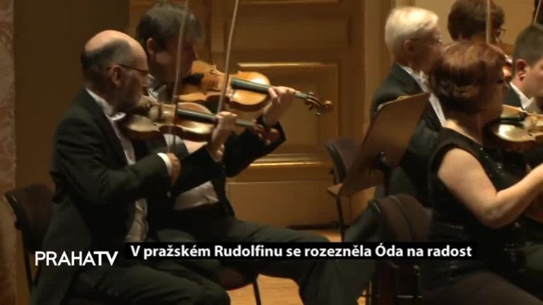 V pražském Rudolfinu se rozezněla Óda na radost