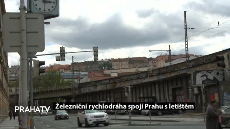 Železniční rychlodráha spojí Prahu s letištěm
