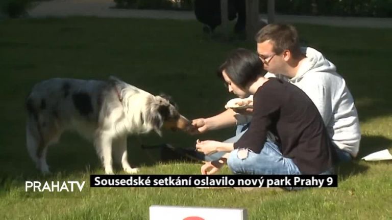 Sousedské setkání oslavilo nový park Prahy 9