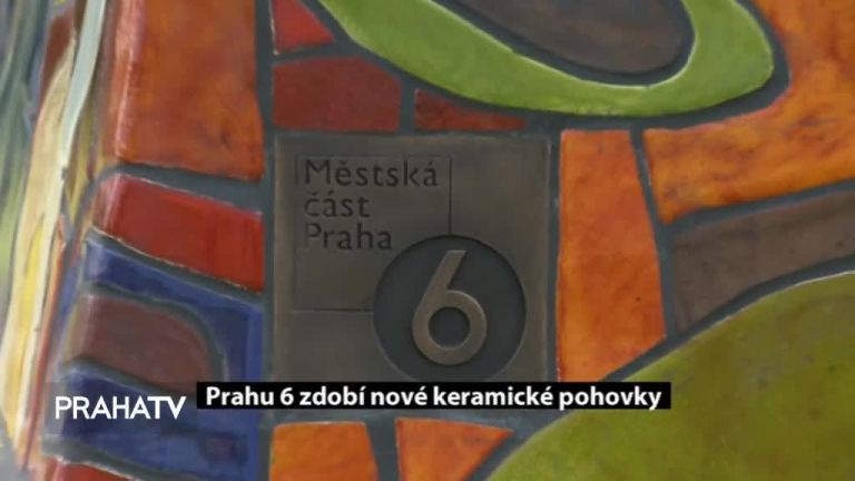 Prahu 6 zdobí nové keramické pohovky