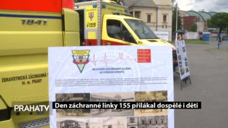 Den záchranné  linky 155 přilákal dospělé i děti