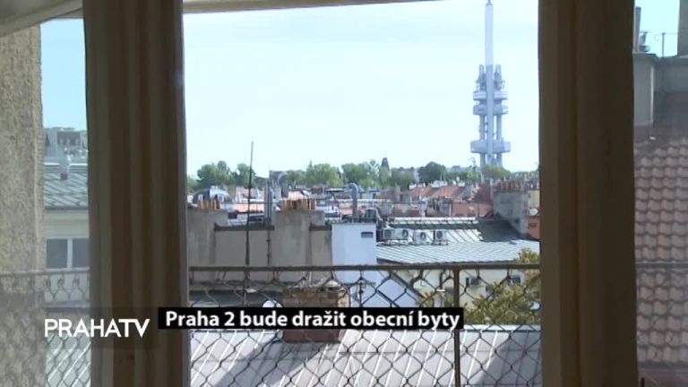 Praha 2 bude dražit obecní byty