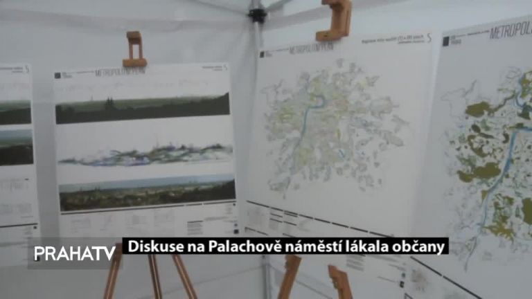 Diskuze na Palachově náměstí lákala občany