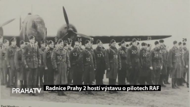 Radnice Prahy 2 hostí výstavu o pilotech RAF