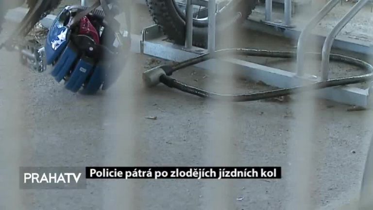 Policie pátrá po zlodějích jízdních kol 
