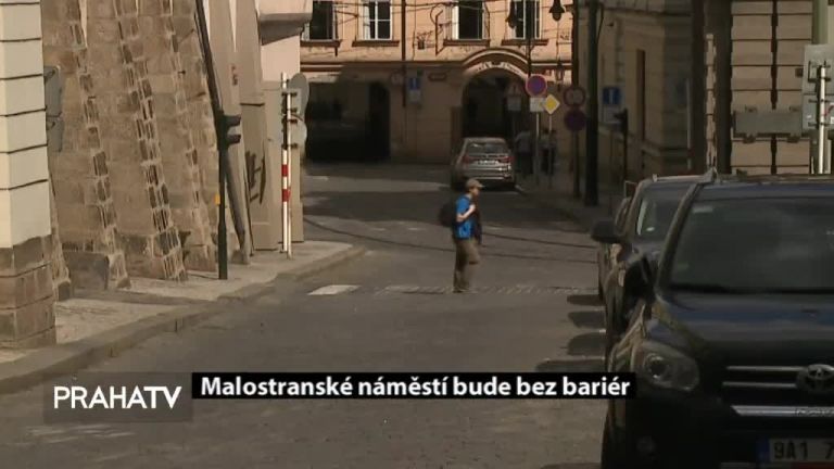 Malostranské náměstí bude bez bariér