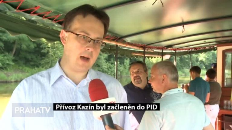 Přívoz Kazín byl začleněn do PID