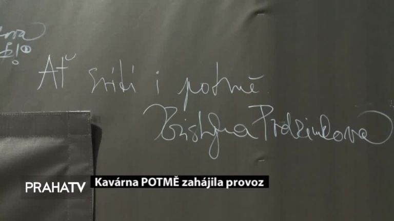 Kavárna POTMĚ zahájila provoz