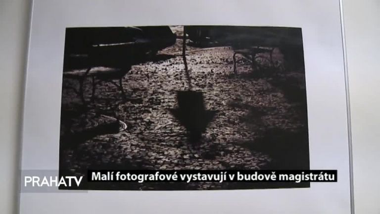 Malí fotografové vystavují v budově magistrátu