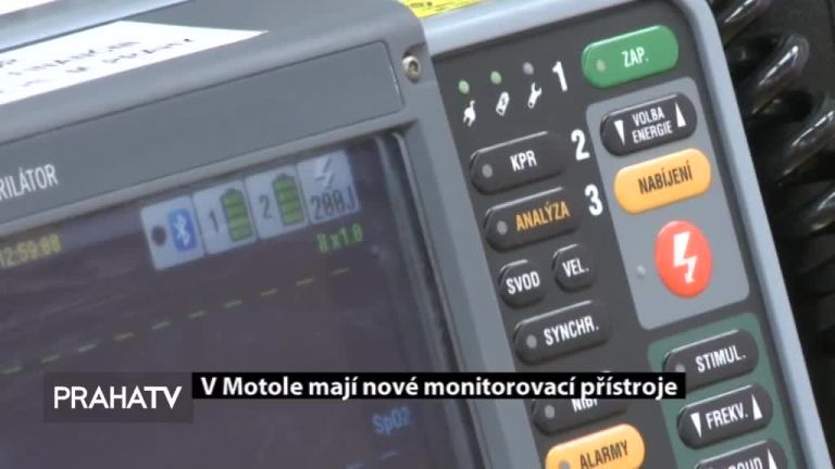 V Motole mají nové monitorovací přístroje