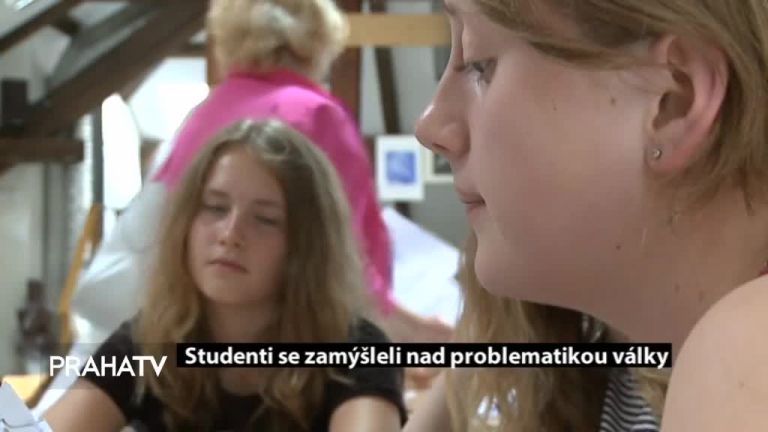 Studenti se zamýšleli nad problematikou války