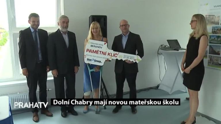 Dolní Chabry mají novou mateřskou školu