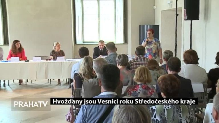Hvožďany jsou Vesnicí roku Středočeského kraje 