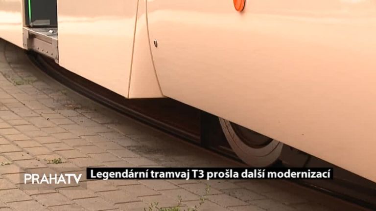 Legendární tramvaj T3 prošla další modernizací