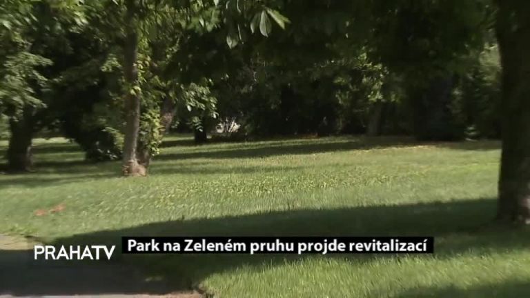 Park na Zeleném pruhu projde revitalizací