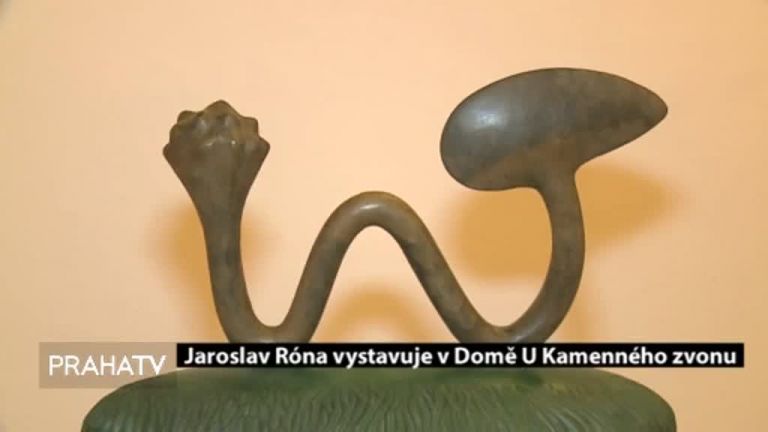 Jaroslav Róna vystavuje v Domě U Kamenného zvonu