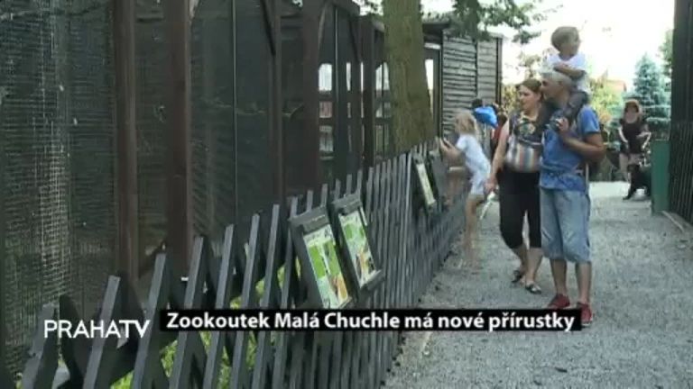 Zookoutek Malá Chuchle má nové přírůstky