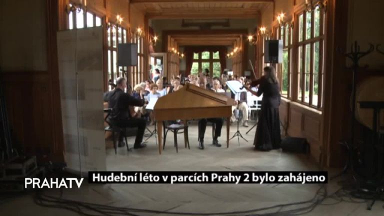 Hudební léto v parcích Prahy 2 bylo zahájeno