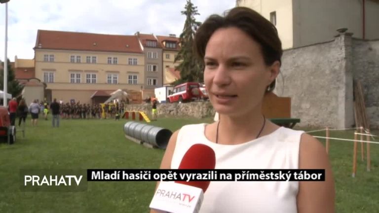 Mladí hasiči opět vyrazili na příměstský tábor