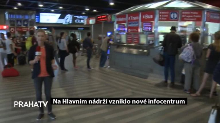 Na Hlavním nádrží vzniklo nové infocentrum