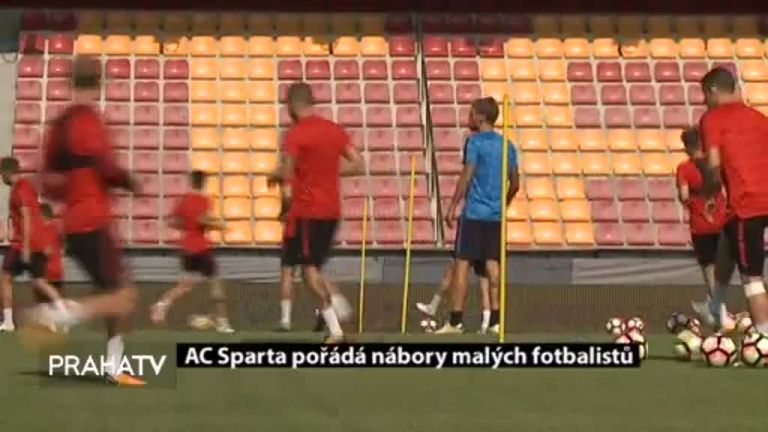 AC Sparta pořádá nábory malých fotbalistů