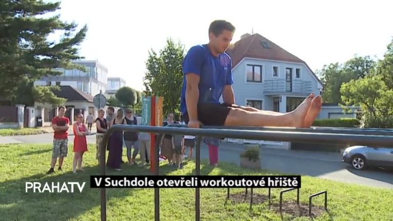 V Suchdole otevřeli workoutové hřiště