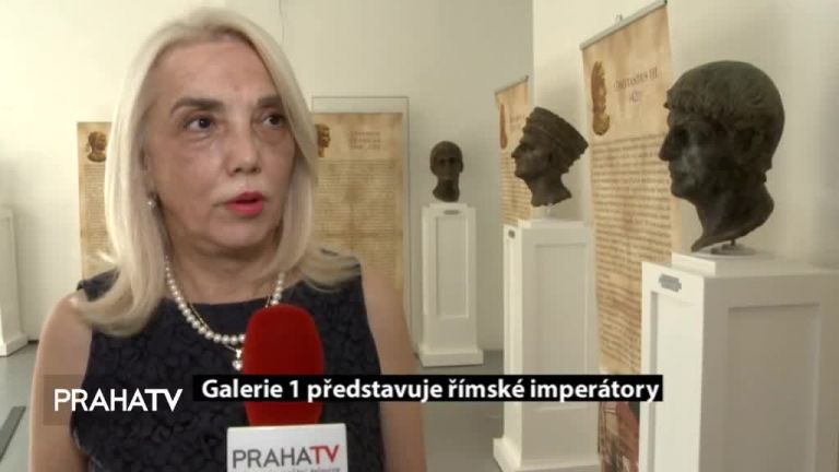 Galerie 1 představuje římské imperátory