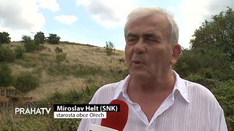 Obec Ořech má novou uměleckou dominantu