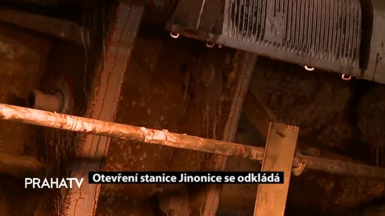 Otevření stanice Jinonice se odkládá