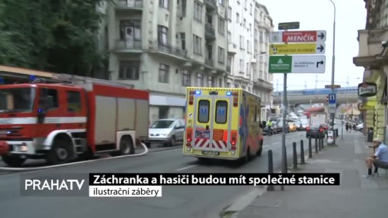 Záchranka a hasiči budou mít společné stanice