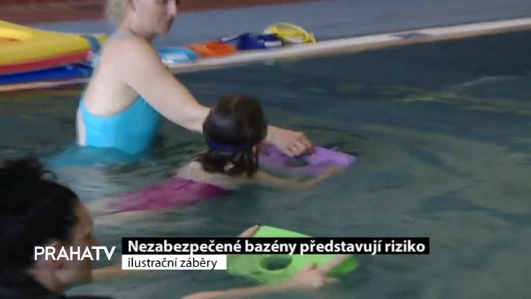 Nezabezpečené bazény představují riziko 