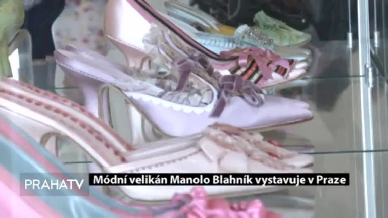 Módní velikán Manolo Blahnik vystavuje v Praze