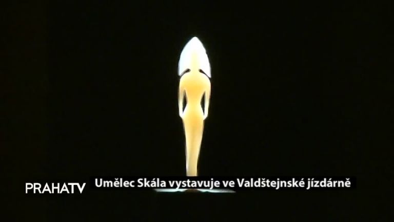 Umělec Skála vystavuje ve Valdštejnské jízdárně