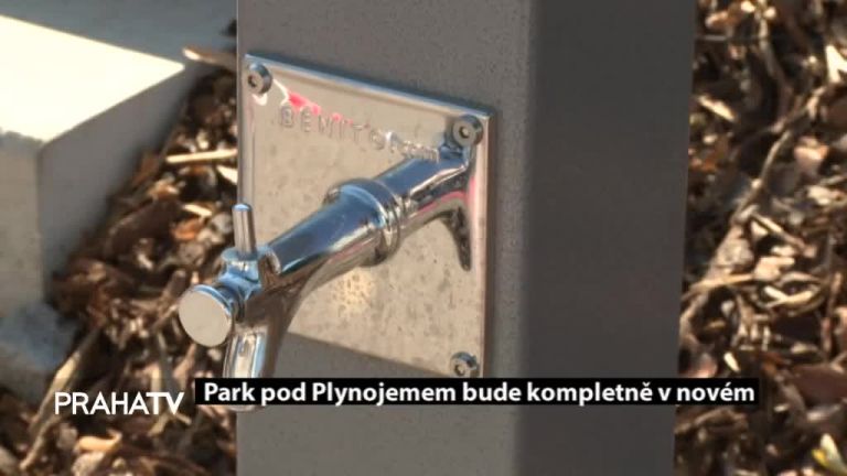 Park Pod Plynojemem bude kompletně v novém