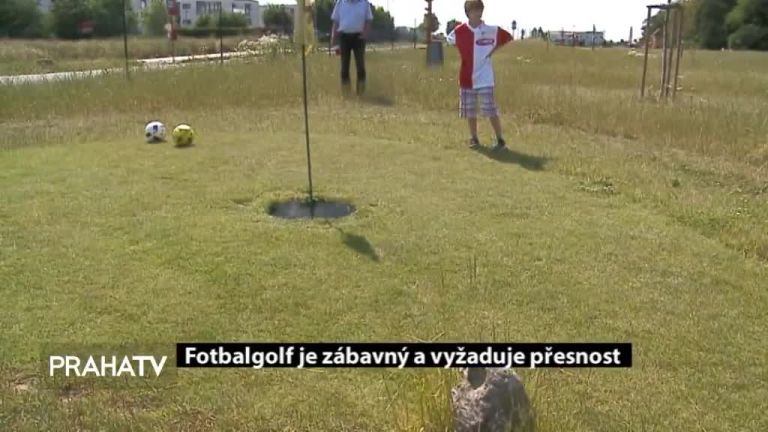 Fotbalgolf je zábavný a vyžaduje přesnost