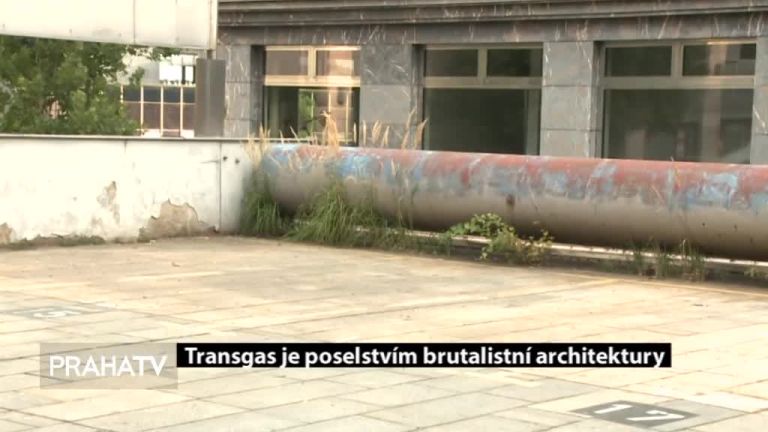 Transgas je poselstvím brutalistní architektury