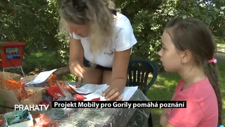 Projekt Mobily pro Gorily pomáhá poznání 