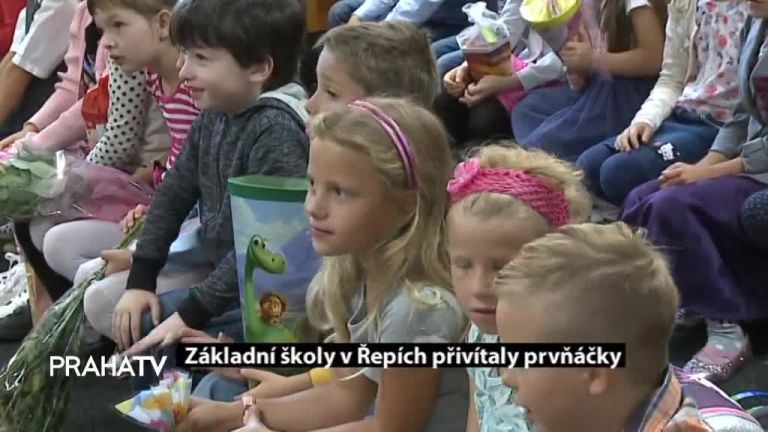 Základní školy v Řepích přivítaly prvňáčky