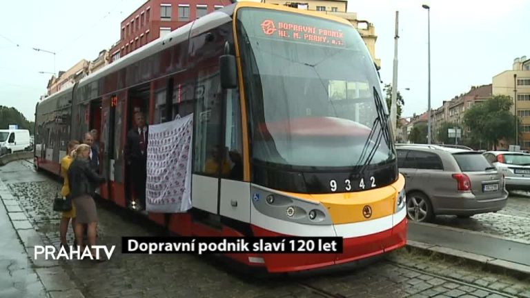 Dopravní podnik slaví 120 let své historie