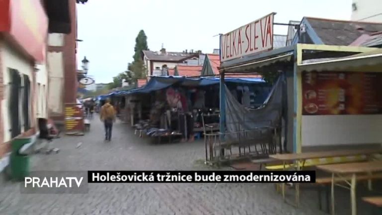 Holešovická tržnice bude zmodernizována