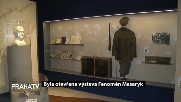 Byla otevřena výstava Fenomén Masaryk