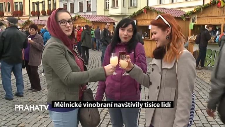 Mělnické vinobraní navštívily tisíce lidí