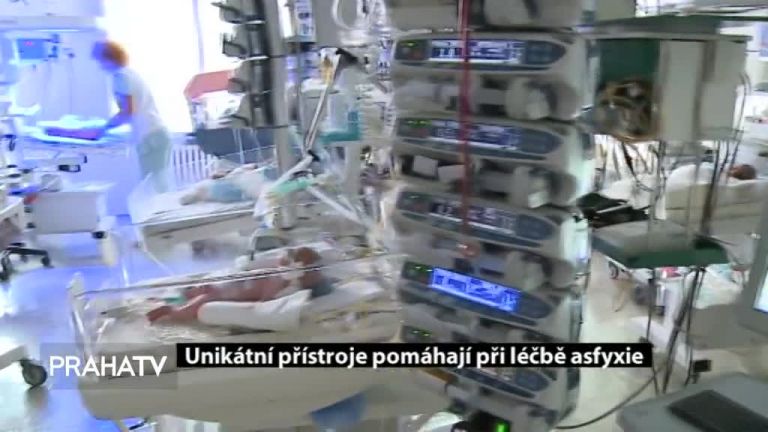 Unikátní přístroje pomáhají při léčbě asfyxie
