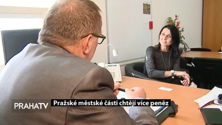 Pražské městské části chtějí více peněz
