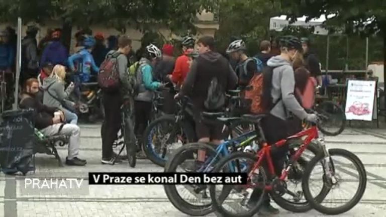 V Praze se konal Den bez aut