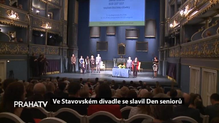 Ve Stavovském divadle se slavil Den seniorů