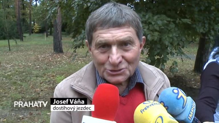 Žokej Josef Váňa vysadil svůj první strom