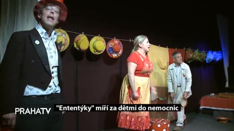 Ententýky míří za dětmi do nemocnic