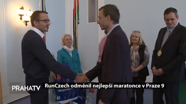 RunCzech odměnil nejlepší maratonce v Praze 9