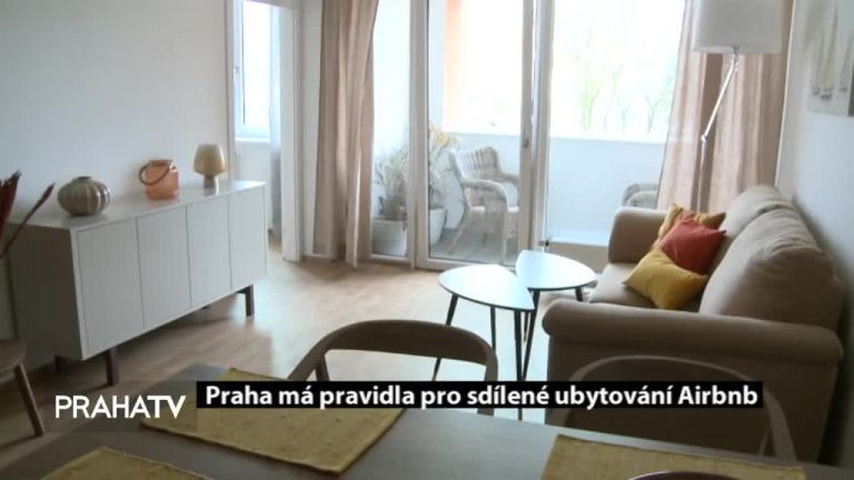 Praha má pravidla pro sdílené ubytování Airbnb